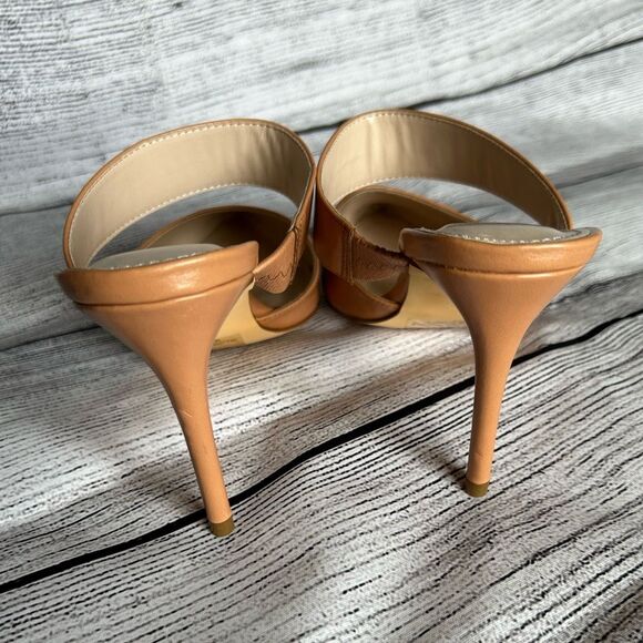 Lulus Faire Tan Pointed-Toe Mules size 9 - Picture 10 of 16